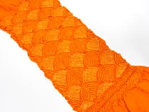 正絹　絞り　帯揚げ